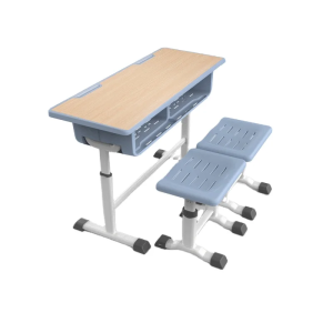 2 Seater Mdf Adjustable Student Desk