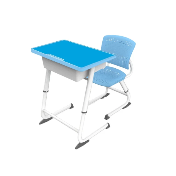 Comfortable Height Adjustable Student Desks And