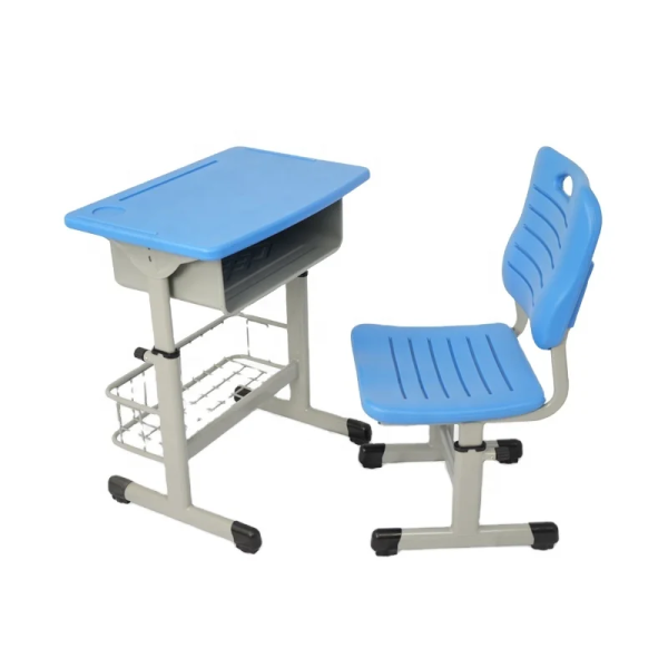 Durable Classroom Furniture Adjustable Single Student