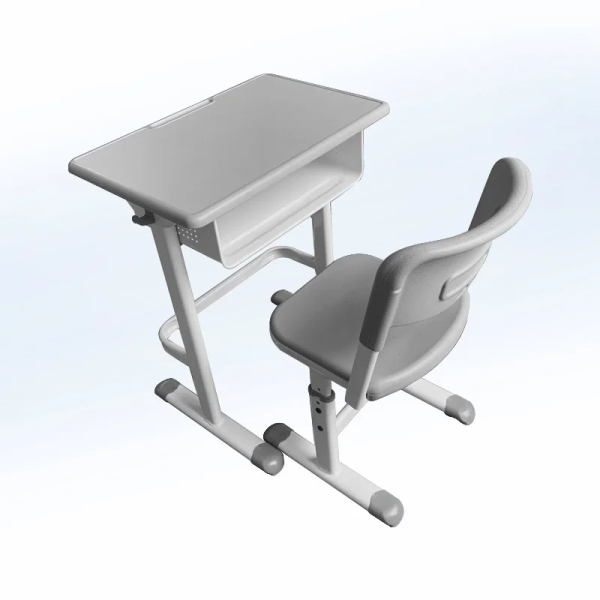 Durable Student Desk And Chair Set